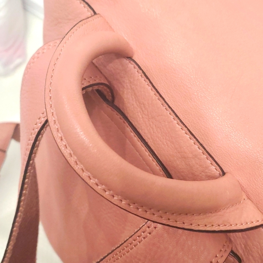 🇮🇹VERY RARE MCM Pink Leather Large Backpack - Picture 7 of 16